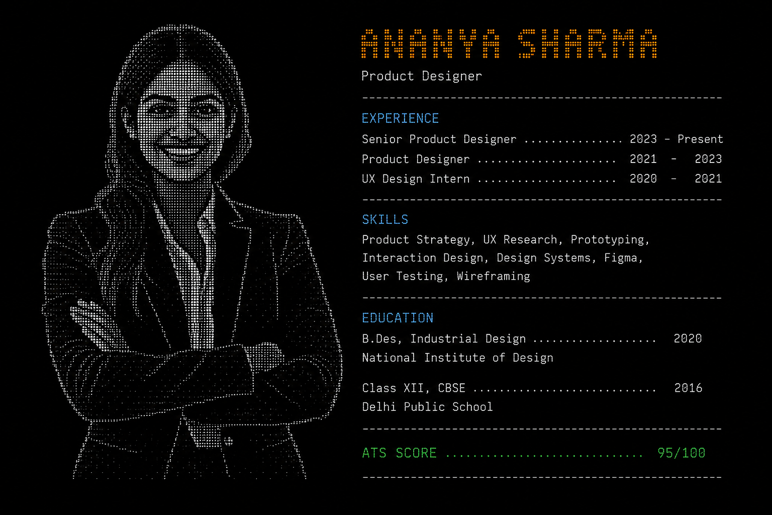 Portrait of Ananya Sharma